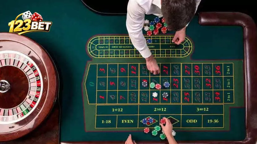Roulette được đưa lên nền tảng Live Casino 123bet